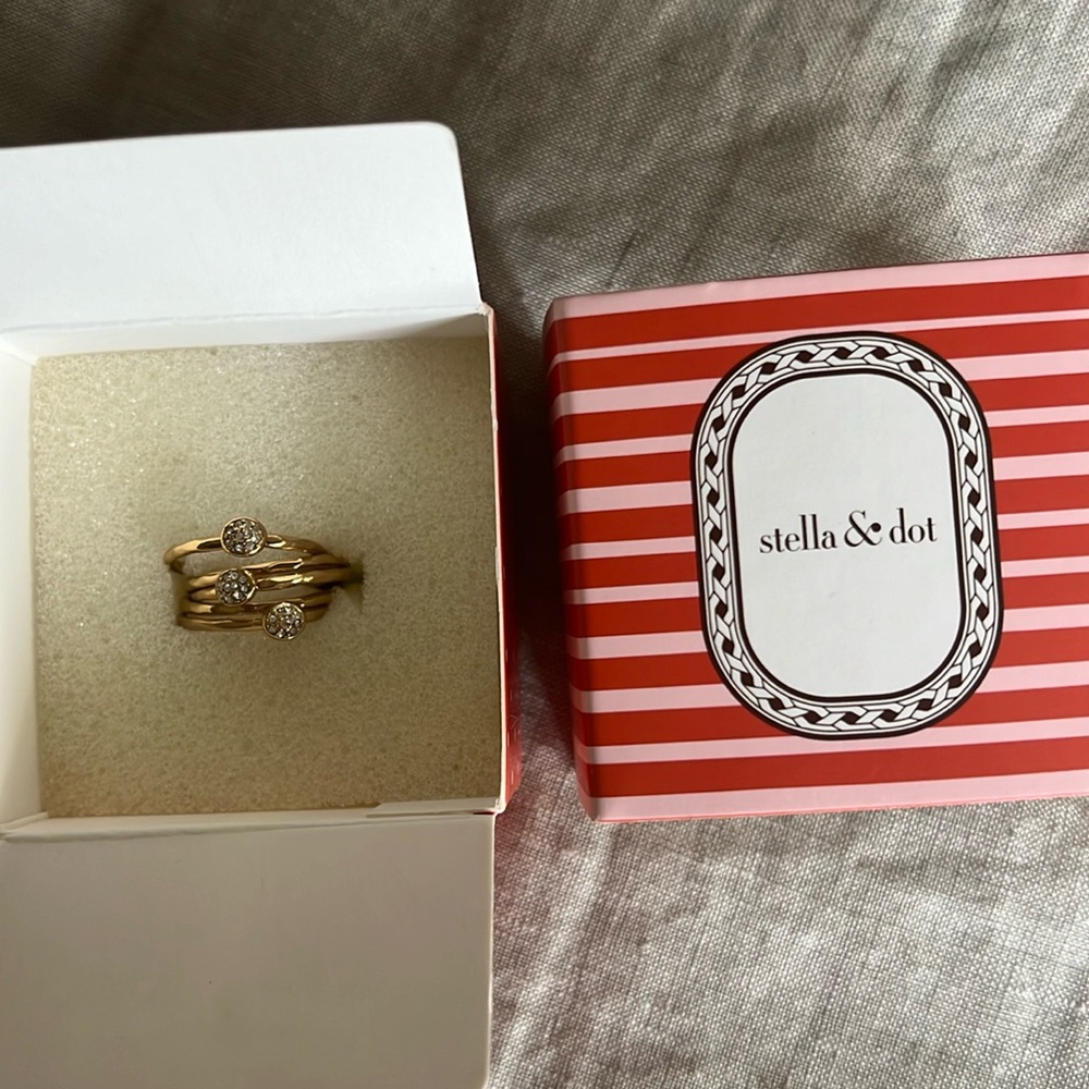 Stella & Dot Paloma Stacked rings